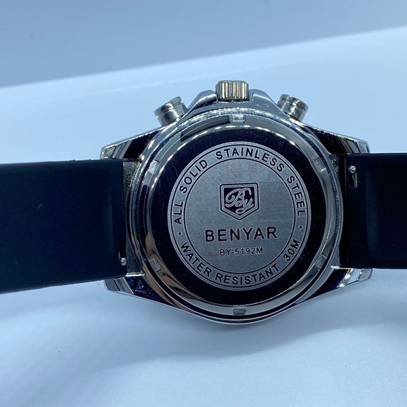 Luxury Men's Functional Chronograph Sport 30M Waterproof Daytona Design Watch - Picture 6 of 7